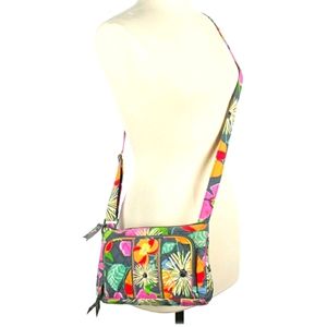 Vera Bradley: Floral Cross-Body Bag / Purse